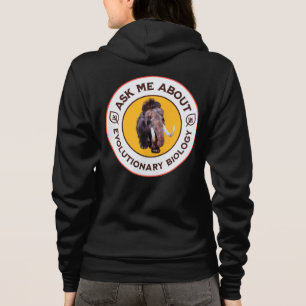 Veste À Capuche Interrogez-moi sur la biologie évolutive Woolly Ma