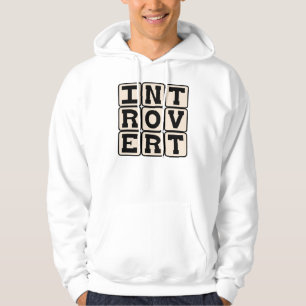 Veste À Capuche Introvert, trait de personnalité