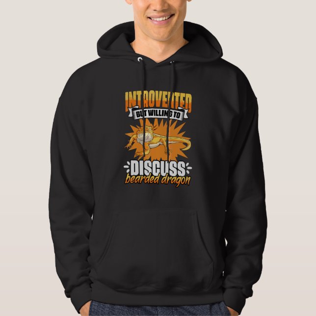 Veste À Capuche Introverti Mais Prêt à Discuter   Drago Barbu (Devant)