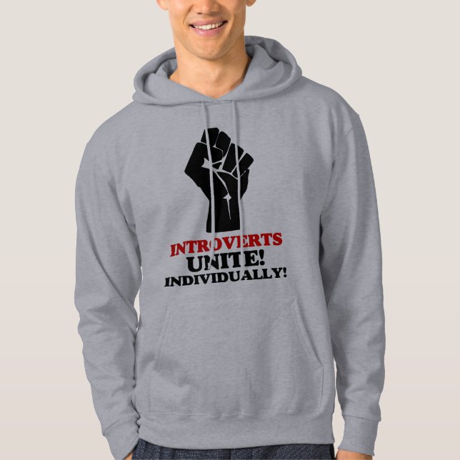 Veste À Capuche Introverties Unite (Devant)