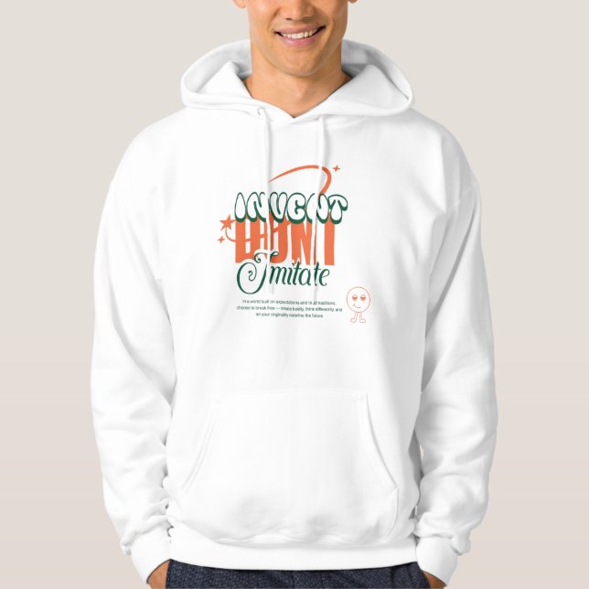 Veste À Capuche invente n'imitez pas  (Devant)
