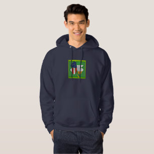 Veste À Capuche Irlandais Américain fier sweatshirt