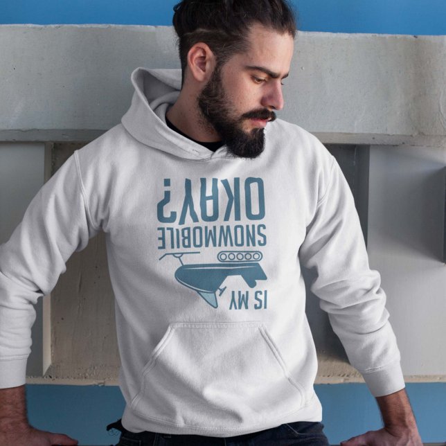 Veste À Capuche Is My Snowmobile (snowmobile hoodie)