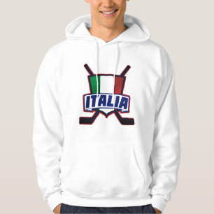 Veste À Capuche Italia Hockey su Ghiaccio