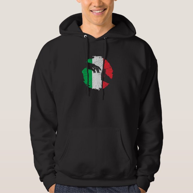 Veste À Capuche Italie Gesture main italienne Gesture main Michela (Devant)