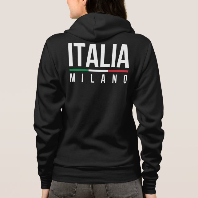 Veste À Capuche Italie Milan (Dos)
