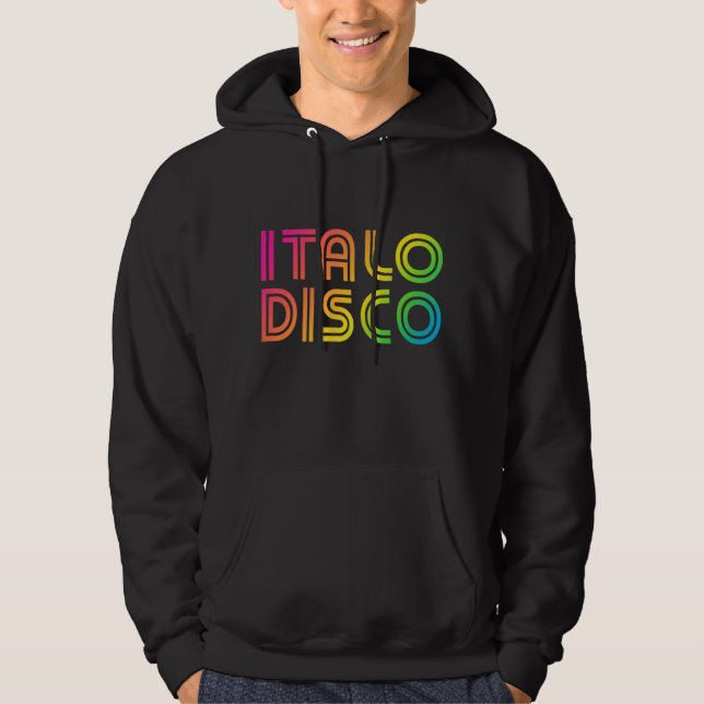 Veste À Capuche Italo Disco (Devant)