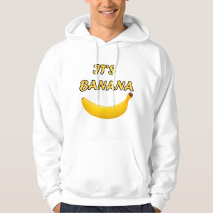 Veste À Capuche "It's Banana" - A Fun, Bold, and Trendy Hoodie