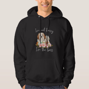 Veste À Capuche Iu2019m Pas Bossy Iu2019m Le Boss Lhasa Apso