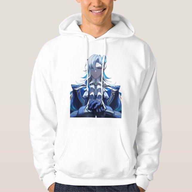 Veste À Capuche Iudex Neuvillette de Genshin Impact (Devant)