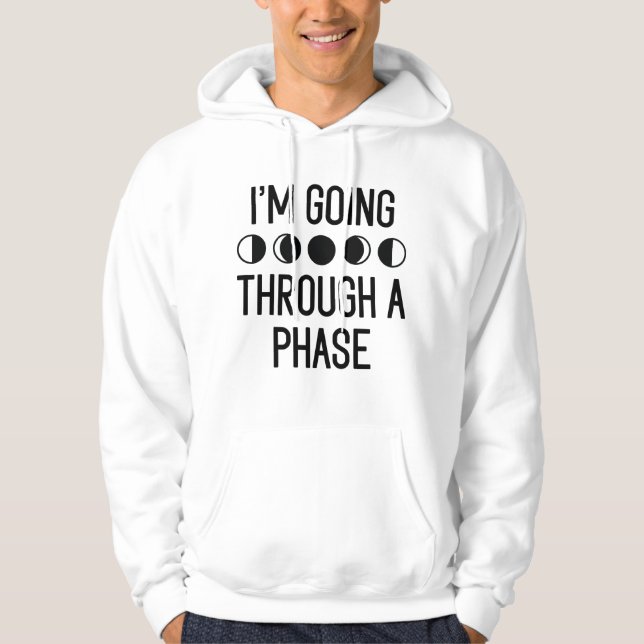 Veste À Capuche J’en arrive à une phase (Devant)
