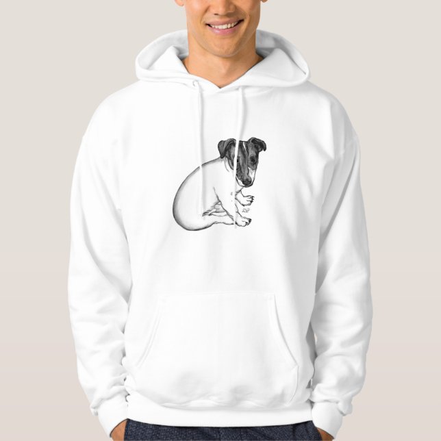 Veste À Capuche Jack Russell Welpe 10 Wochen alt (Devant)