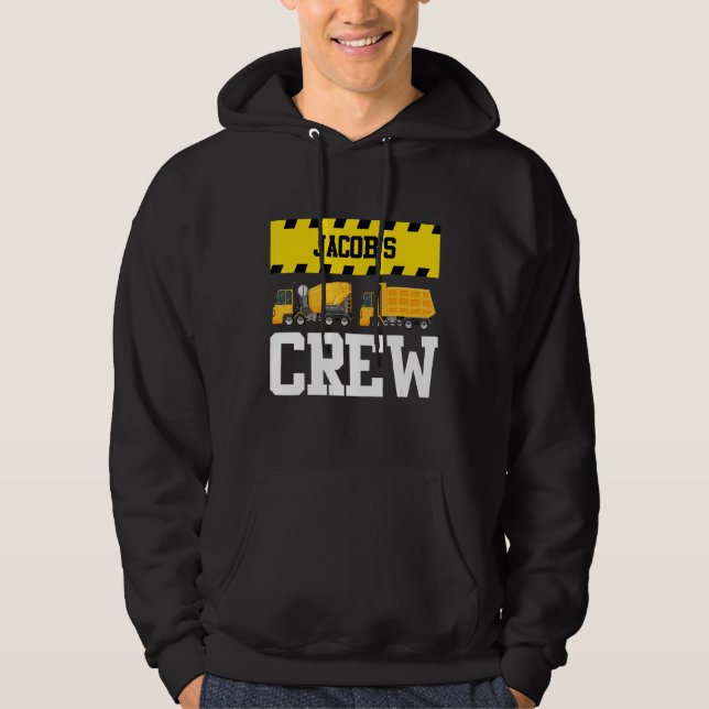 Veste À Capuche Jacob Construction Crew Doublon Doublon Personnali (Devant)