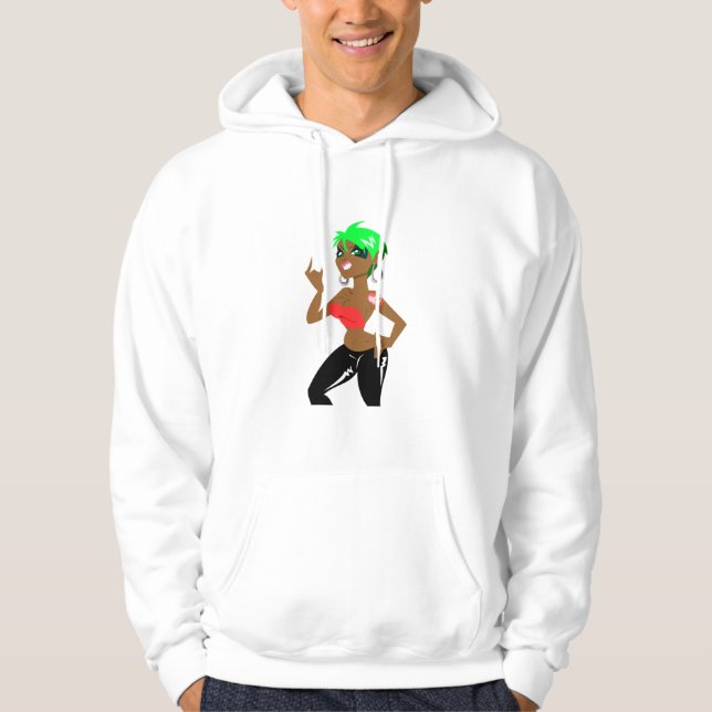 Veste À Capuche jade (Devant)