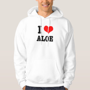 VESTE À CAPUCHE J'ADORE L'ALOÈS