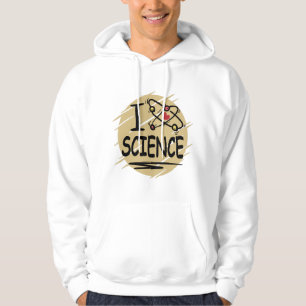 Veste À Capuche J'adore les sciences