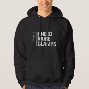 Veste À Capuche J'ai besoin de plus de pinces, charpentier menuisi