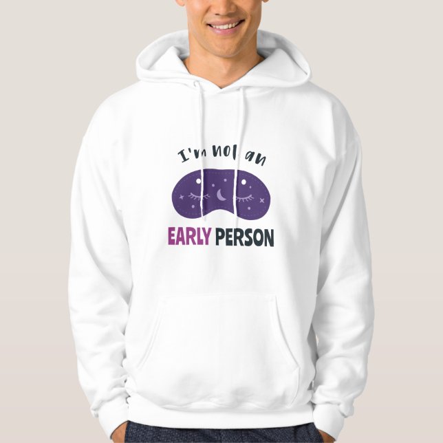 Veste À Capuche J'ai besoin d'une personne (Devant)