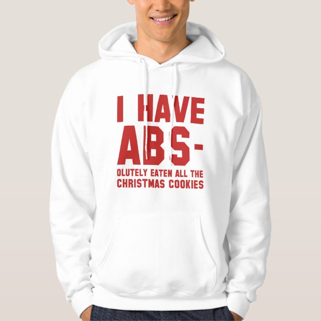 Veste À Capuche J'Ai Des Abs (Devant)