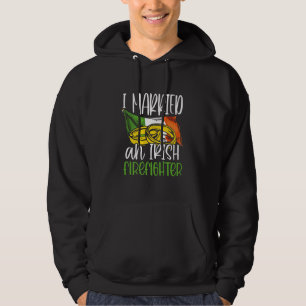 Veste À Capuche J'ai épousé une femme irlandaise pompier mariage c
