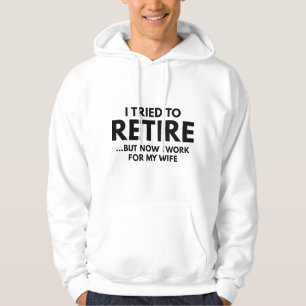 Veste À Capuche J'Ai Essayé De Me Retirer
