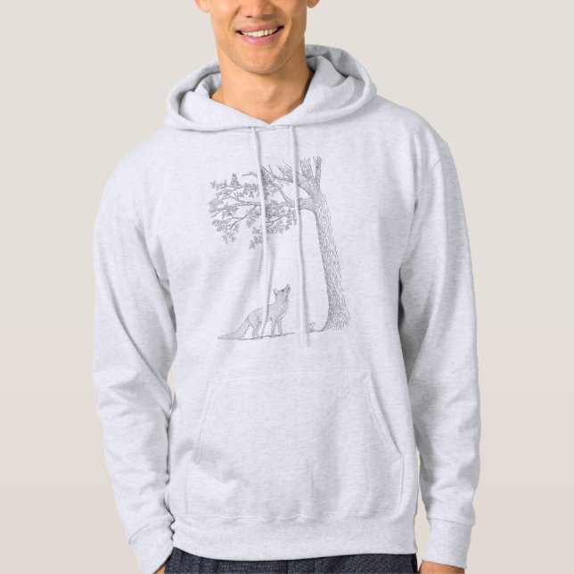 Veste À Capuche J'ai repéré l'écureuil (Devant)