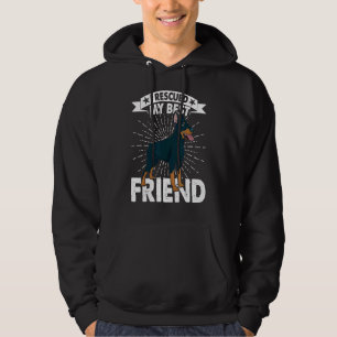 Veste À Capuche J'Ai Secouru Mon Meilleur Ami Adoption Chien Sauve
