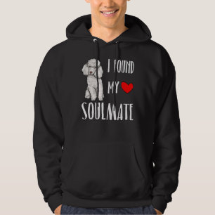 Veste À Capuche J'Ai Trouvé Mon Amoureux des chiens Poodé Meilleur