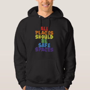 Veste À Capuche J'Ai Un Allié En Moi Pride Transgenre Lesbian Gay 