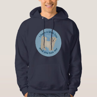Veste À Capuche J'ai un Shih Tzu