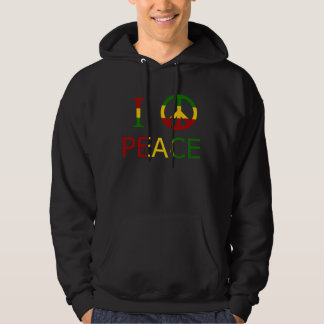 Veste À Capuche J'aime la paix