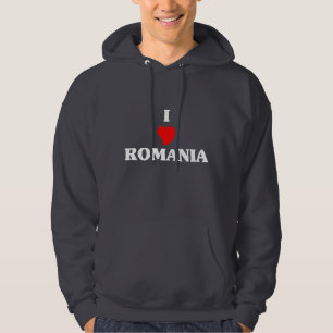 Veste À Capuche J'aime la Roumanie