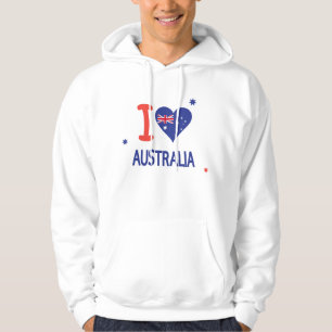 Veste À Capuche J'AIME L'AUSTRALIE l'Australie jour le 26 janvier