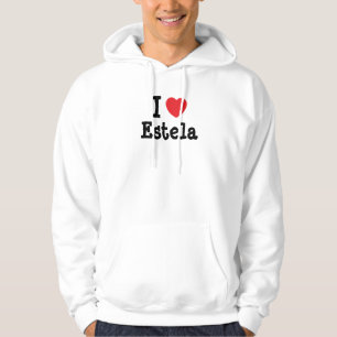 Veste À Capuche J'aime le coeur d'Estela T-Shirt