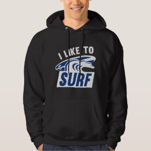 Veste À Capuche J'Aime Le Surf