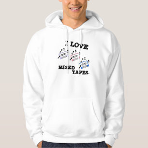 Veste À Capuche J'aime les bandes mixtes
