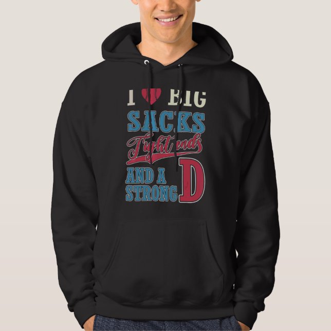Veste À Capuche J'Aime Les Grands Sacs, Les Extrémités Serrées Et  (Devant)