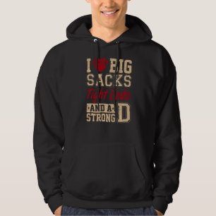 Veste À Capuche J'Aime Les Gros Sacs Finies Serrées Et Une Forte D