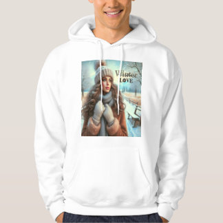 Veste À Capuche J'aime l'hiver