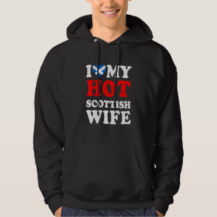 Veste À Capuche J'aime ma femme écossaise sexy drôle cadeau pour m