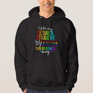 Veste À Capuche J'Aime Ma Tequila Droit Lgbt Pride Gay Lesbian