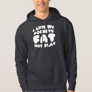 Veste À Capuche J'Aime Mes Poches Grandes Et Non Places