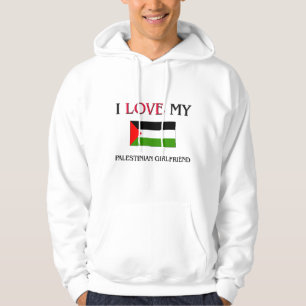 Veste À Capuche J'aime mon amie palestinienne