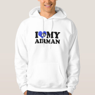 Veste À Capuche J'aime mon aviateur