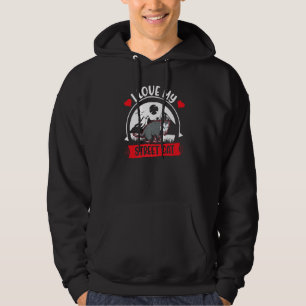 Veste À Capuche J'aime mon chat Possum Opossum