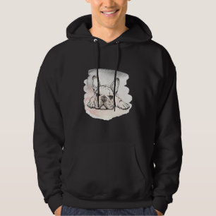 Veste À Capuche J'Aime Mon Français Bulldog Mignonne Frenchie Chie