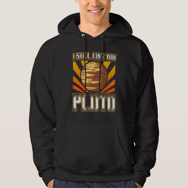 Veste À Capuche J'Aime Toujours Vous Pluton Style Rétro Space Scie (Devant)