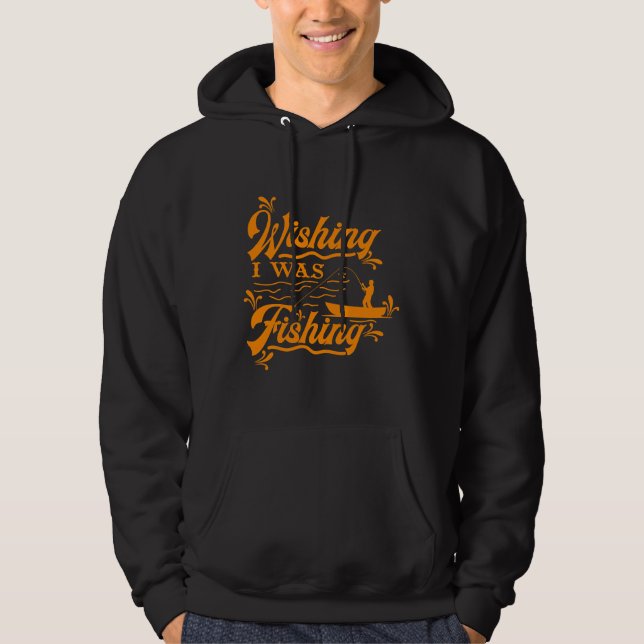 Veste À Capuche J'Aimerais Pêcher (Devant)