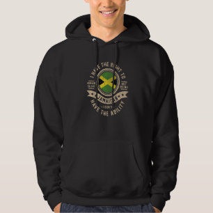 Veste À Capuche Jamaïque Drapeau Fiers Jamaïcains Hommes & Femmes