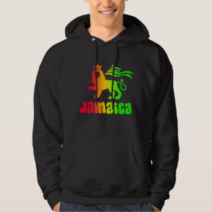 Veste À Capuche Jamaïque Rasta Lion